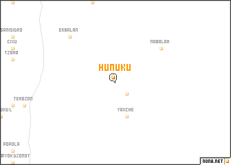 map of Hunukú