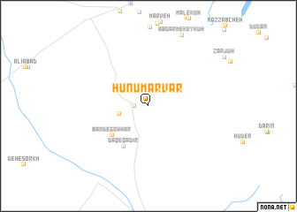 map of Hūnū Marvar