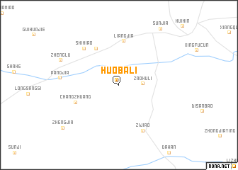 map of Huobali