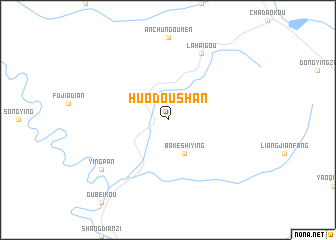 map of Huodoushan