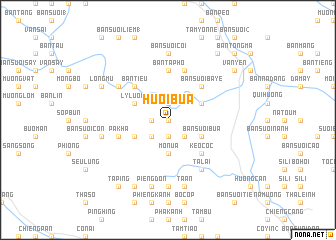 map of Huôi Bua