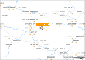 map of Huôi Côc