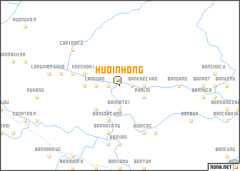 map of Huôi Nhong