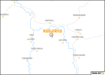 map of Huojiaxu