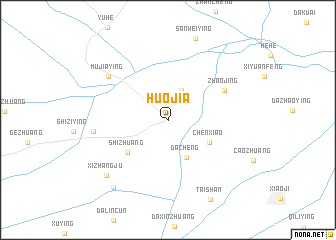 map of Huojia