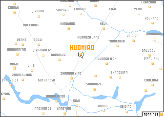 map of Huomiao