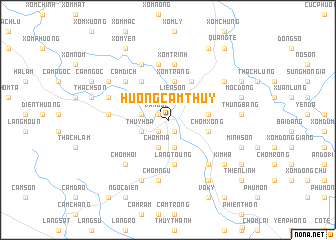 map of Hương Cẩm Thủy