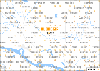 map of Hương Gia