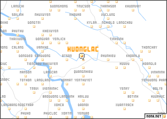 map of Hương Lạc