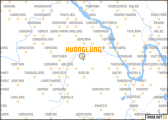 map of Hương Lung