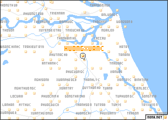 map of Hương Xuân (2)