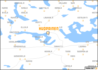 map of Huopainen