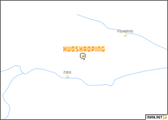 map of Huoshaoping