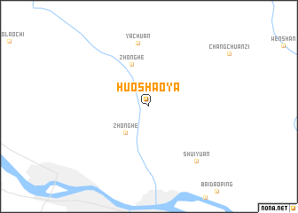 map of Huoshaoya
