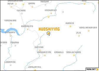 map of Huoshiying