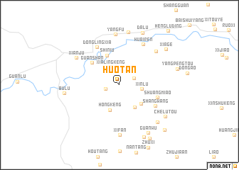 map of Huotan