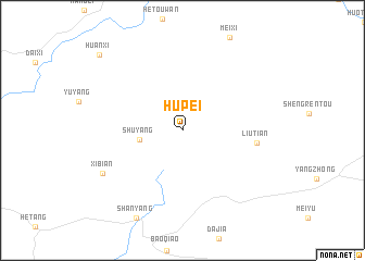 map of Hupei