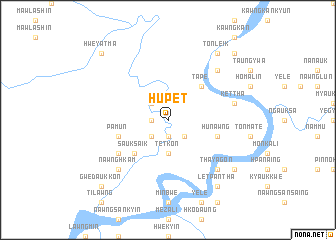 map of Hupet