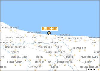 map of Huppain