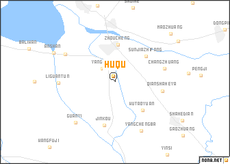 map of Huqu