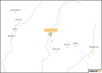 map of Hūrakī