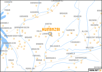 map of Huramzai