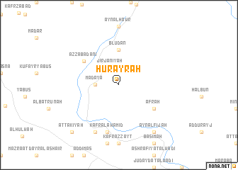 map of Hurayrah