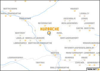 map of Hurbache