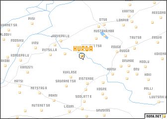 map of Hurda