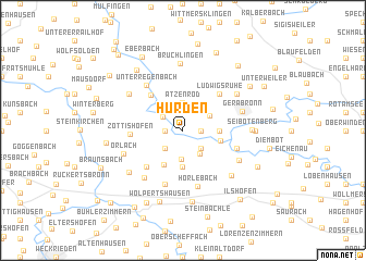 map of Hürden