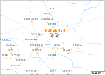 map of Hureen