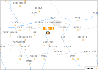 map of Hurez