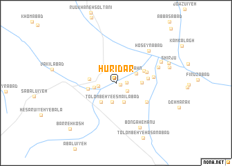 map of Hūrīdar