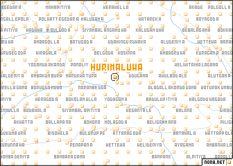 map of Hurimaluwa