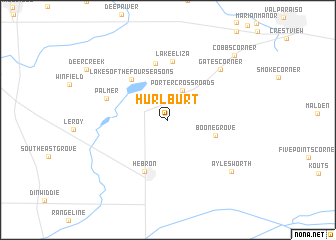 map of Hurlburt