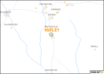 map of Hurley