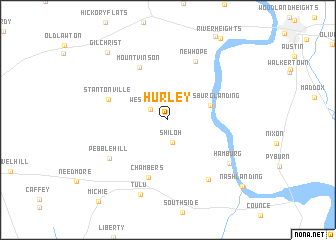 map of Hurley