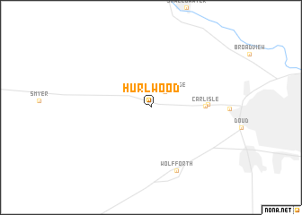map of Hurlwood