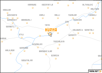 map of Hurma