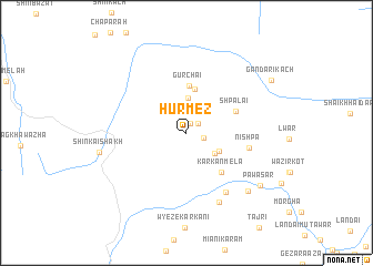 map of Hurmez