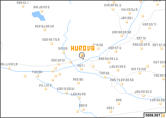 map of Hürova