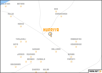 map of Hurriya