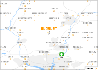 map of Hursley