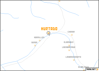 map of Hurtado