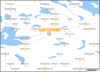 map of Hurtanmaa