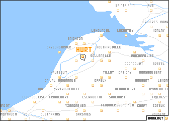 map of Hurt