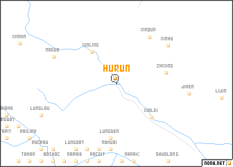 map of Hurun