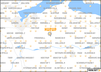 map of Hürup