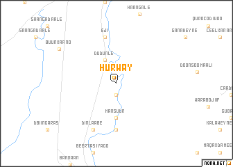 map of Hurway