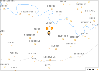 map of Hur